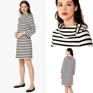 ♠️ Kate Spade striped turtleneck ponte dress ♠️
